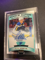 2019-20 O-Pee-Chee Platinum Klim Kostin #R-KO Rookie Auto St. Louis Blues